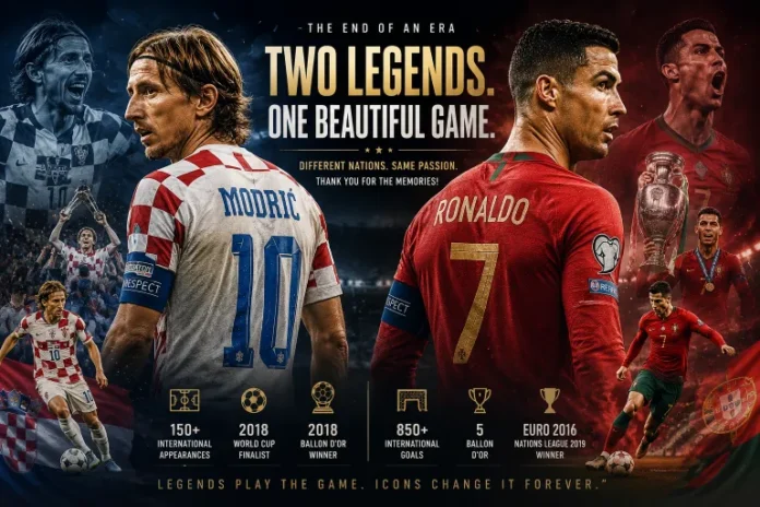 luka modric and cristiano ronaldo viral hive
