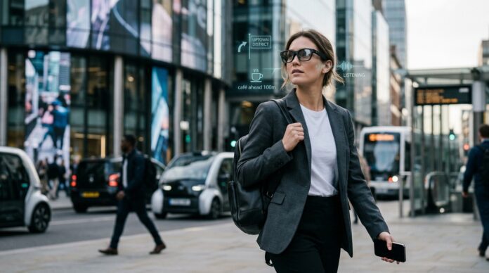 AI smart glasses in 2026 representing the future of smartphone technology