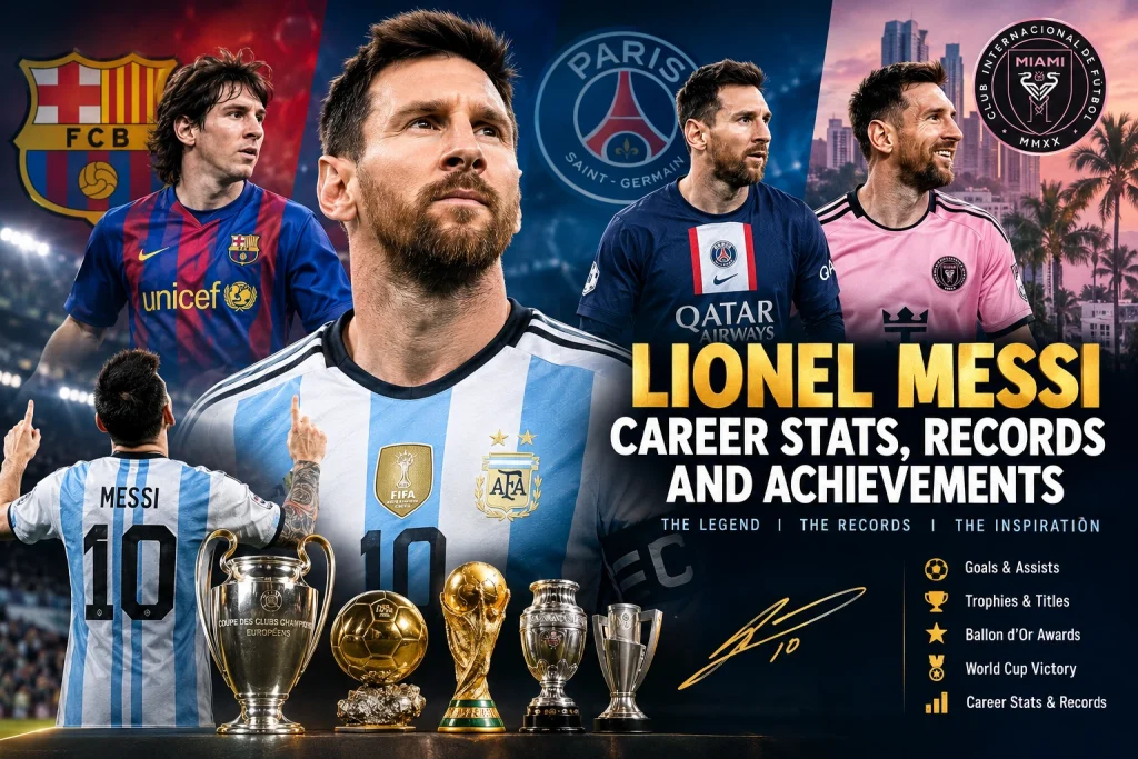 Lionel Messi Career Stats, Records and Achievements: 25 Incredible Facts That Define His Legendary Career