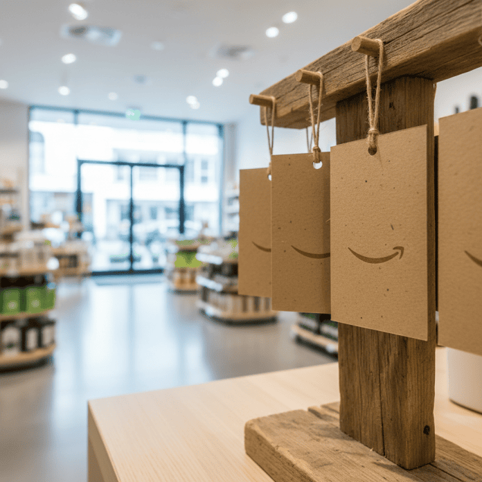 Amazon Shifts to Biodegradable Paper Gift Cards