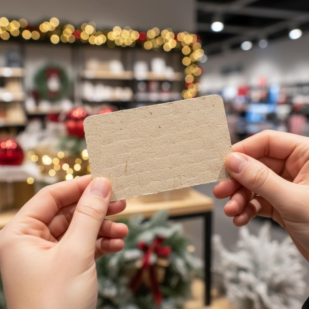 Amazon Ditches Plastic Gift Cards for Biodegradable Plant Fibers — image 1